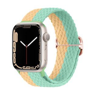 NEW Adjustable Braided Solo Loop For Apple Watch GY